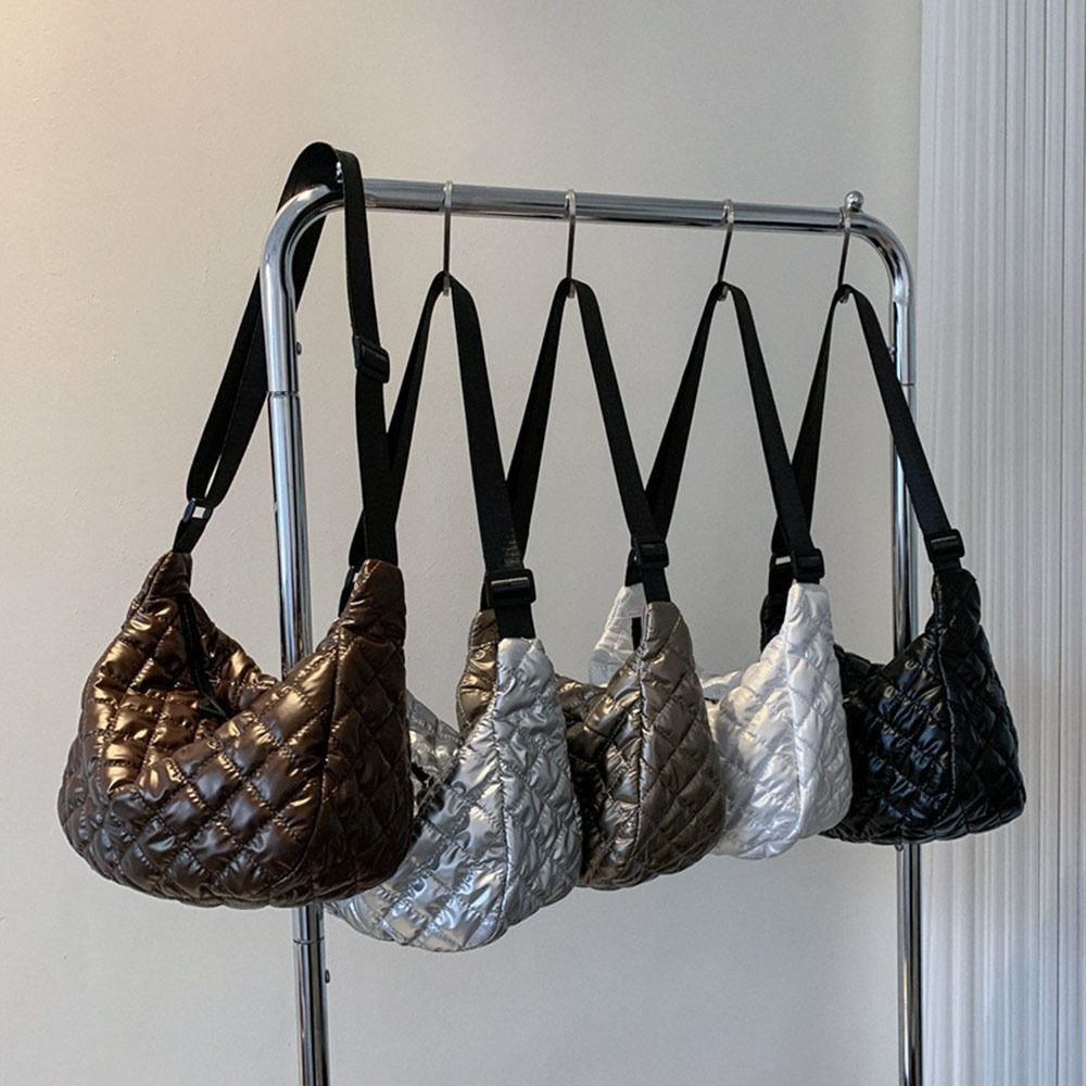 Shoulder Bag Structured - 여성 대용량 어깨 크로스 바디 가방
