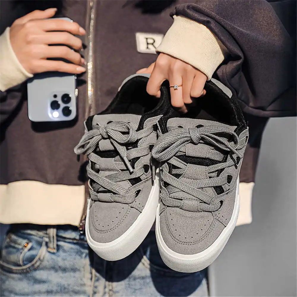 Formal Women Daily Wear Footwear - 여성용 레이싱이 있는 힙합 학교 신발,