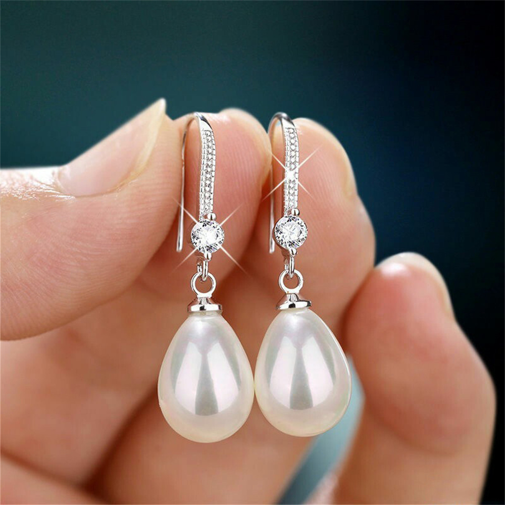 Formal Wear Jewelry For Women - 모조 진주 귀걸이 경량 여성용 주얼리
