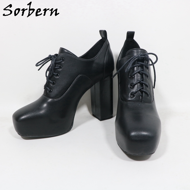 Sorbern 유니섹스 스타일 펌프 슈즈 여성 블록 힐 - Pump Heel Block 리뷰 및 가격