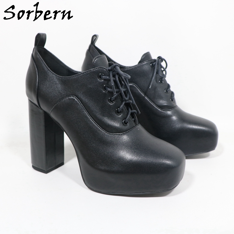 Sorbern 유니섹스 스타일 펌프 슈즈 여성 블록 힐 - Pump Heel Block 리뷰 및 가격