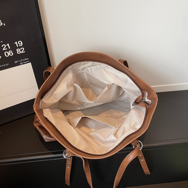 트렌디한 PU 지퍼 다용도 숄더백 심플한 구조의 캐주얼 - Shoulder Bag Structured 리뷰 및 가격