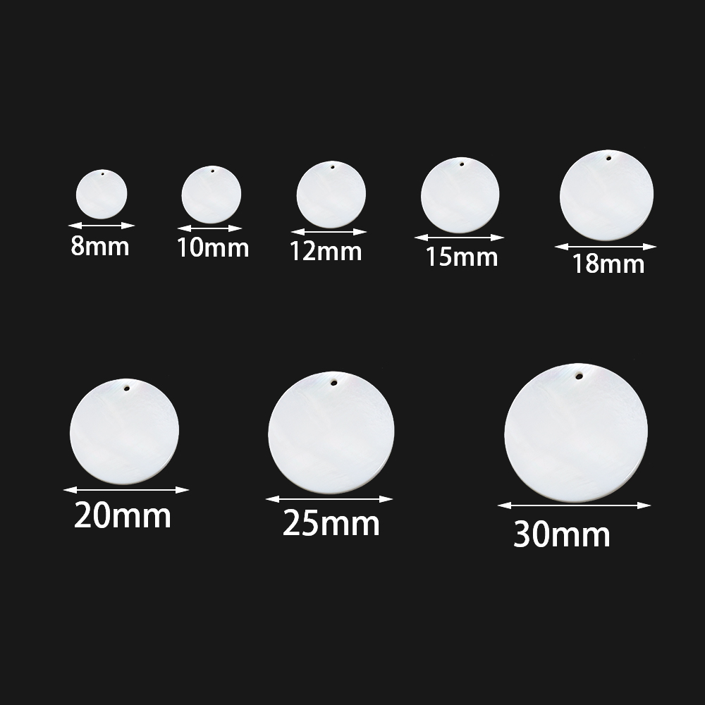 5-30pcs 8-30mm 천연 진주 쉘 디스크 화이트 - Pearl Earring Stud 리뷰 및 가격