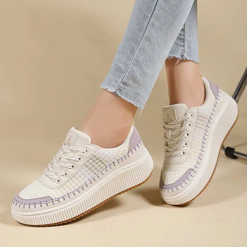 다크 브라운 신발 여성용 플랫 부츠 스니커즈, 럭셔리  - Formal Women Daily Wear Footwear 리뷰 및 가격