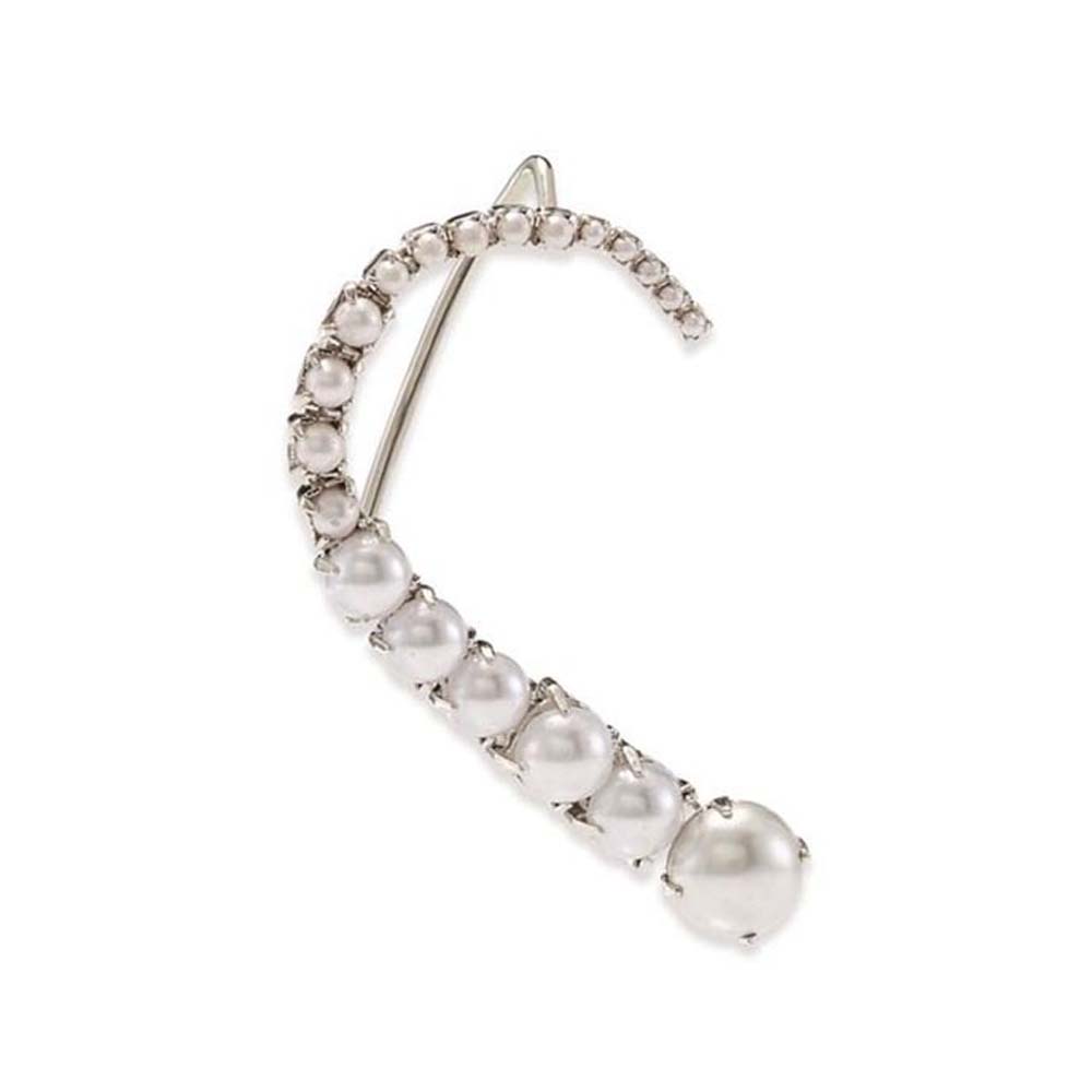 Stonefans 피어싱 없는 진주 이어 클립, 우아한 - Pearl Earring Stud 리뷰 및 가격
