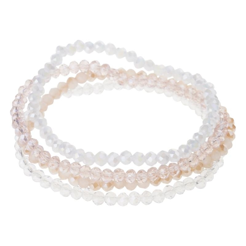조정 가능한 여러 가지 빛깔의 크리스탈 팔찌 캐주얼 의 - Formal Wear Jewelry For Women 리뷰 및 가격