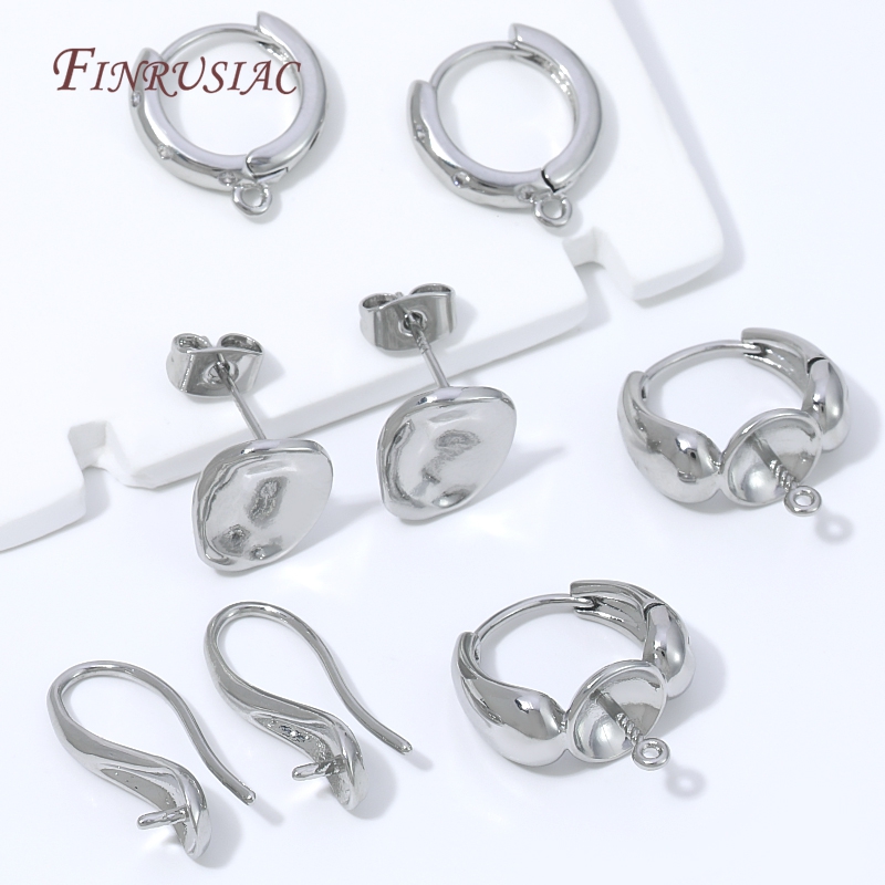 18K 금도금 물방울 모양 허기 이어링 클래스프, 진주 - Pearl Earring Stud 리뷰 및 가격