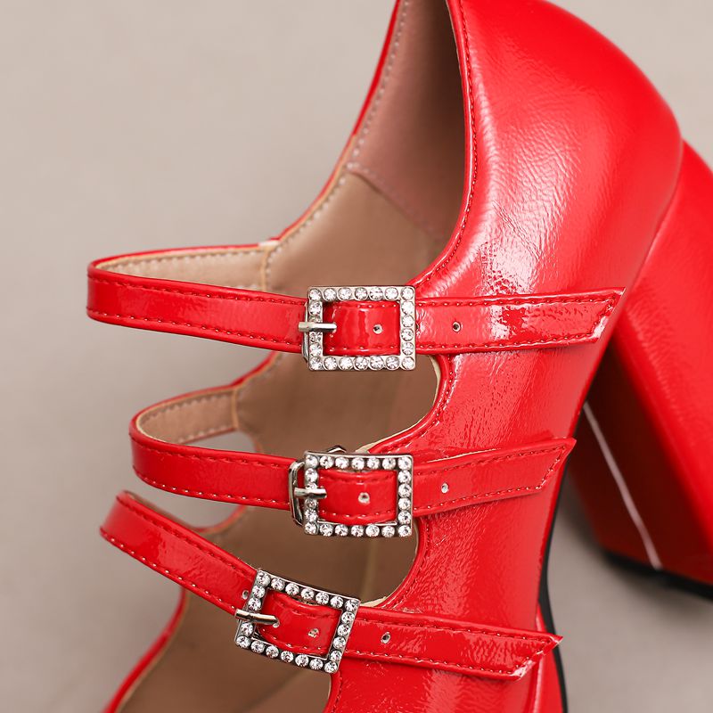 심러브요 브랜드 여성 펌프스 라운드 토 9cm 블록 힐 - Pump Heel Block 리뷰 및 가격