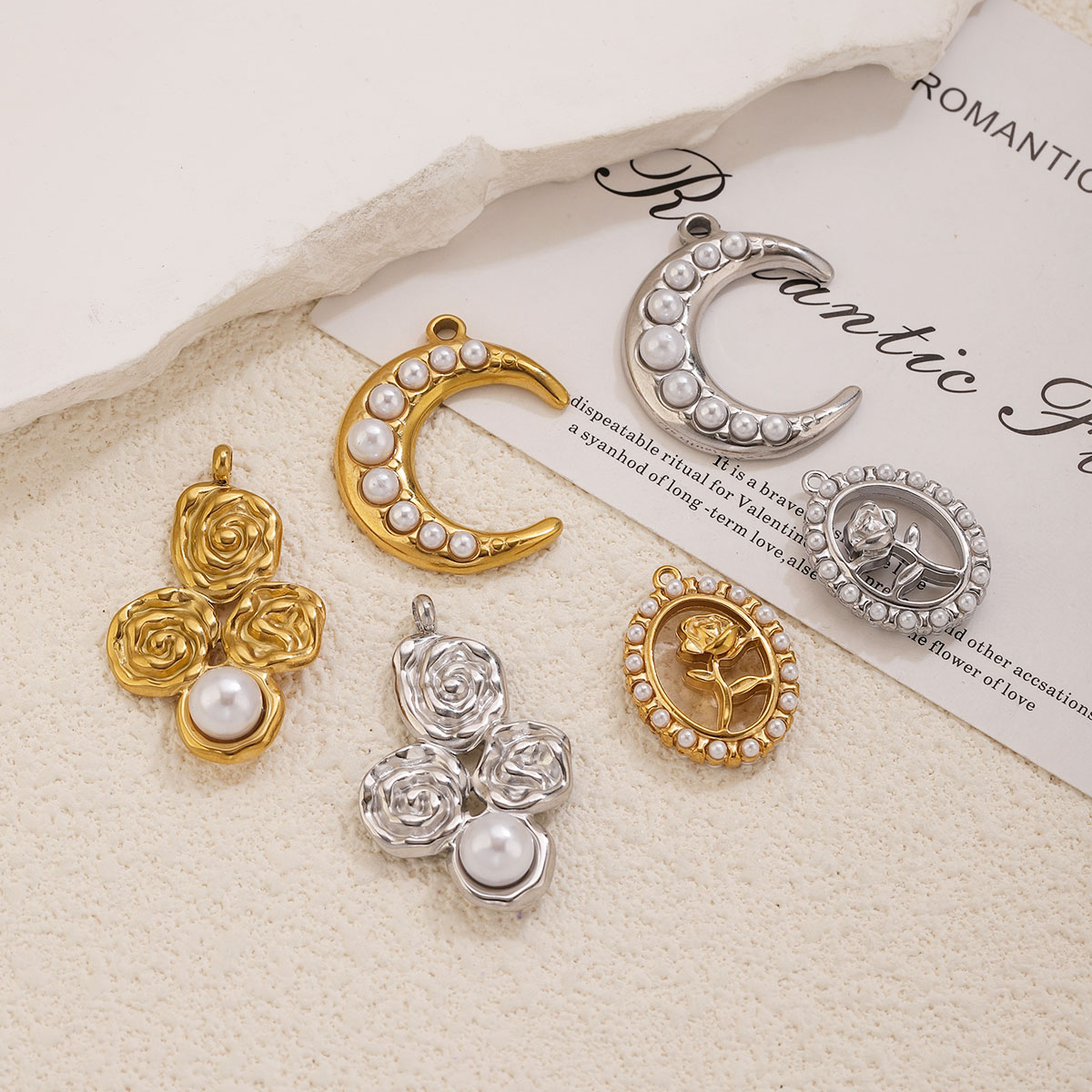 5개 스테인레스 스틸 18K 금도금 달꽃 진주 참 펜던 - Pearl Earring Stud 리뷰 및 가격