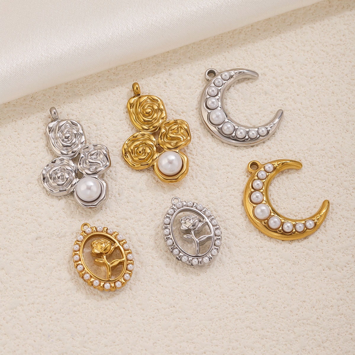5개 스테인레스 스틸 18K 금도금 달꽃 진주 참 펜던 - Pearl Earring Stud 리뷰 및 가격