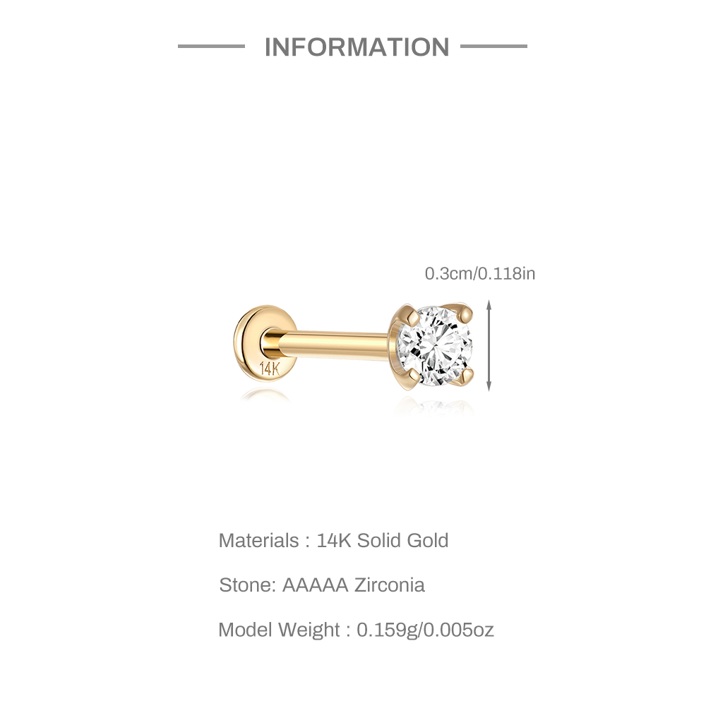 보좌관 DIY 지르콘 진주 귀걸이 14k 솔리드 골드  - Pearl Earring Stud 리뷰 및 가격