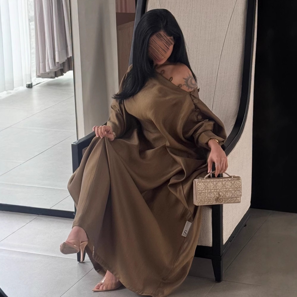 신상품 카프탄 A라인 프롬 가운 고급스러운 아랍 두바이 - Women Formal Wear Dubai 리뷰 및 가격
