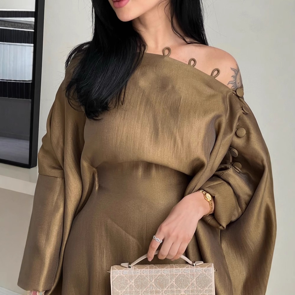 신상품 카프탄 A라인 프롬 가운 고급스러운 아랍 두바이 - Women Formal Wear Dubai 리뷰 및 가격