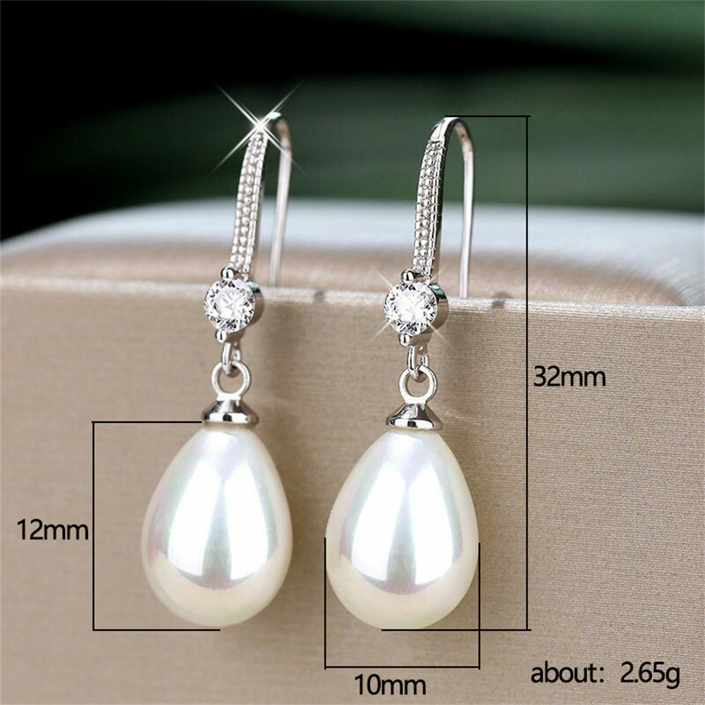 모조 진주 귀걸이 경량 여성용 주얼리 여성용 주얼리 진 - Formal Wear Jewelry For Women 리뷰 및 가격