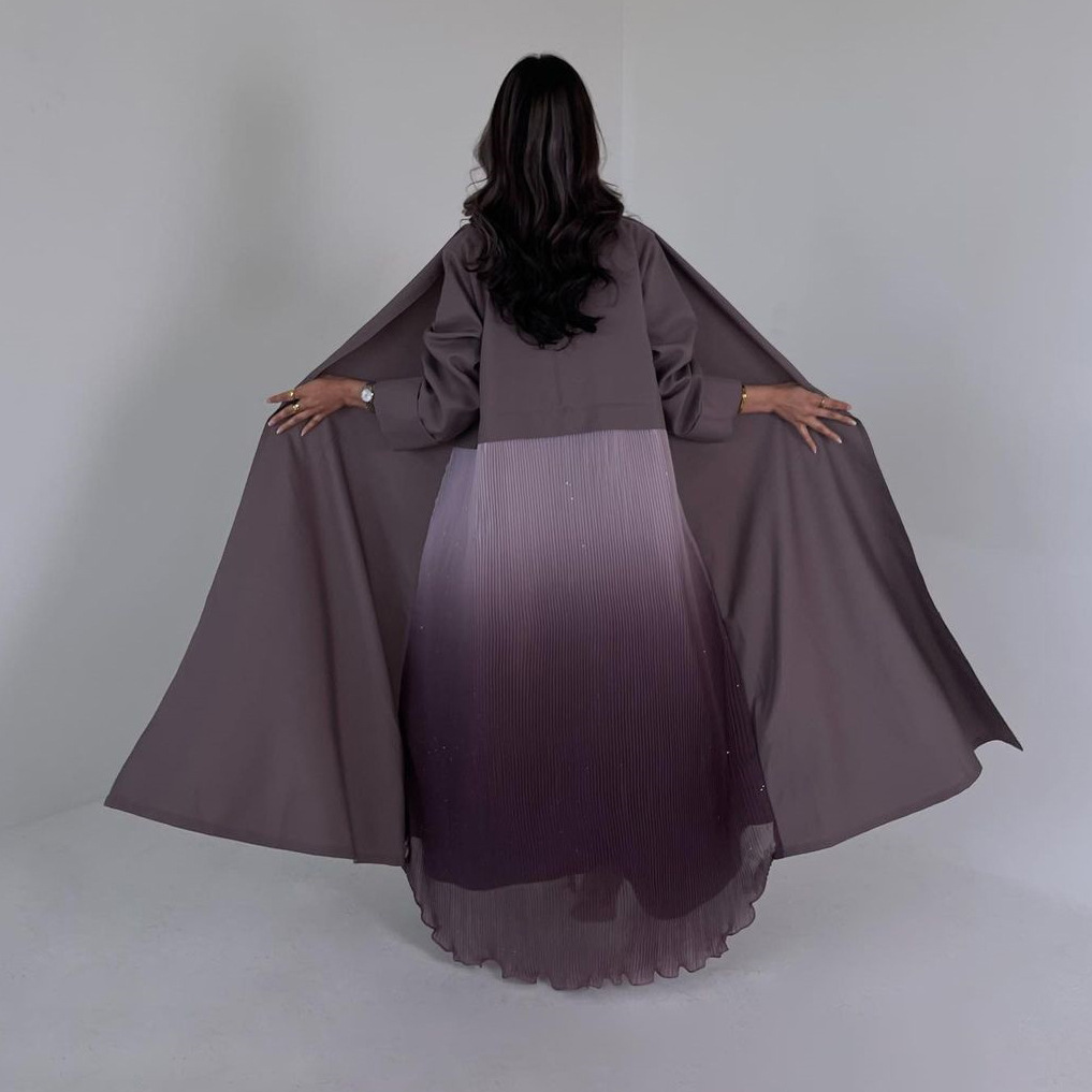 무슬림 여성 주름 아바야 드레스 두바이 스타일 풀커버  - Women Formal Wear Dubai 리뷰 및 가격