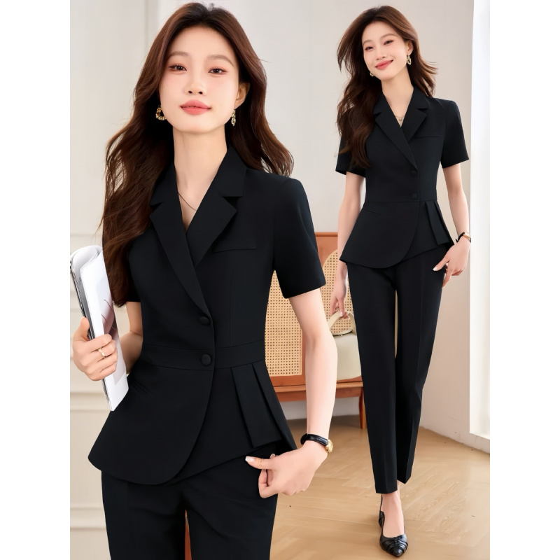 네이비 블루 여성용 얇은 전문직 정장2025신상 여름  - Formal Wear Jewelry For Women 리뷰 및 가격