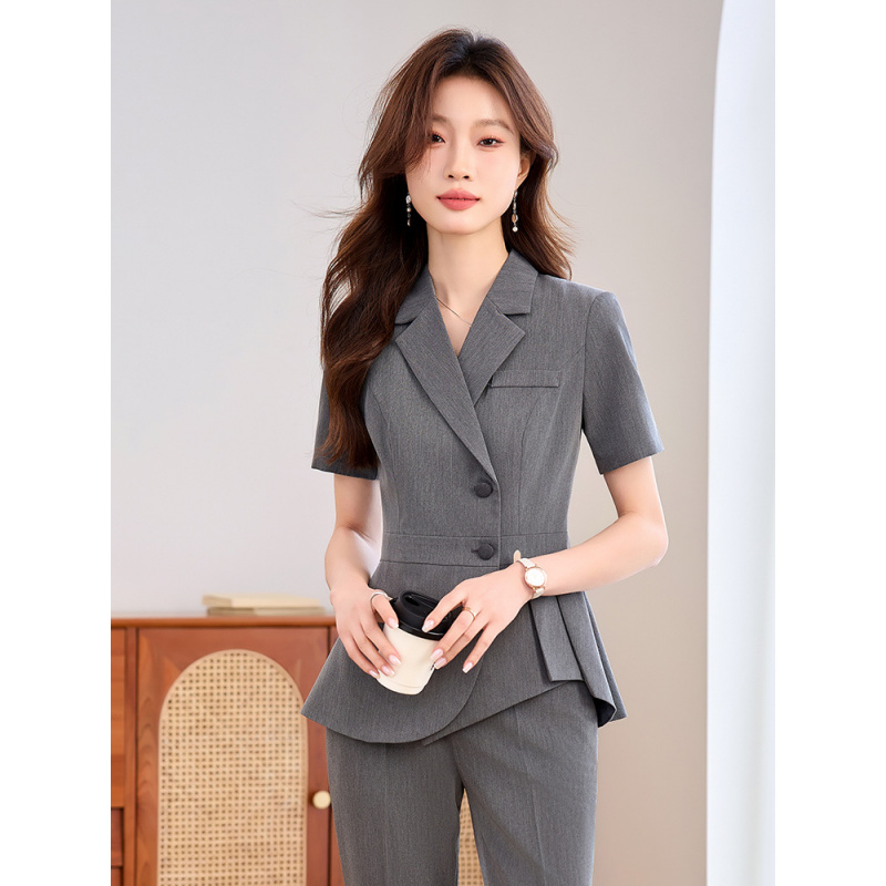 네이비 블루 여성용 얇은 전문직 정장2025신상 여름  - Formal Wear Jewelry For Women 리뷰 및 가격
